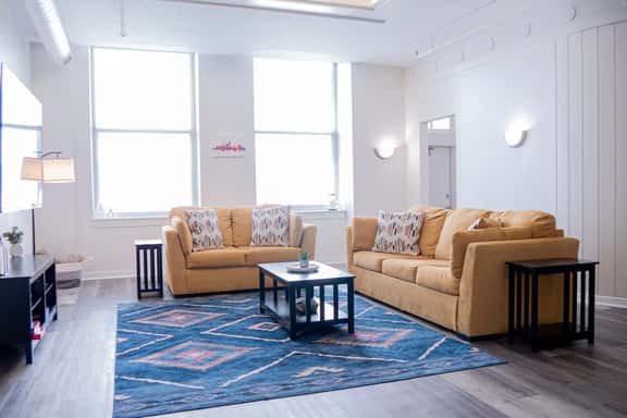 Grand Historic 2BR in Downtown Indy | Sleeps 8 - Image 1