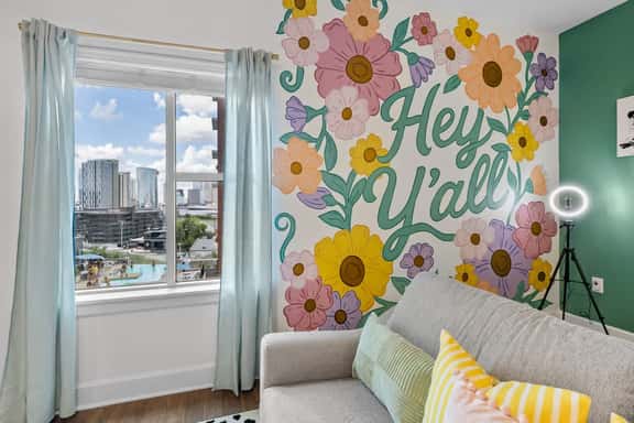 Nashville Glam Getaway | Sleeps 8 + Skyline Pool - Image 1