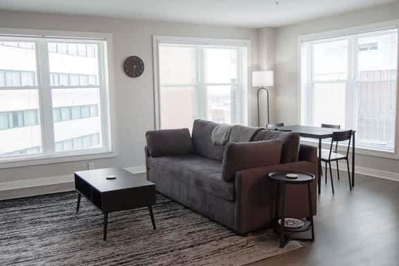 Top-Rated Downtown Indy 2BR Penthouse w/ Patio - Image 1