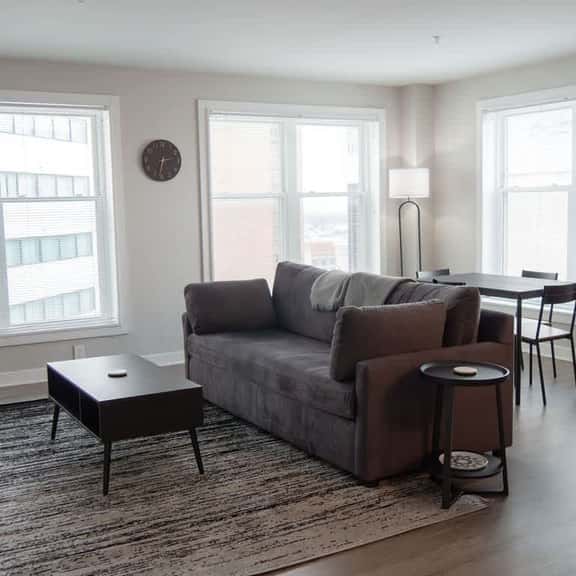Top-Rated Downtown Indy 2BR Penthouse w/ Patio - Image 1