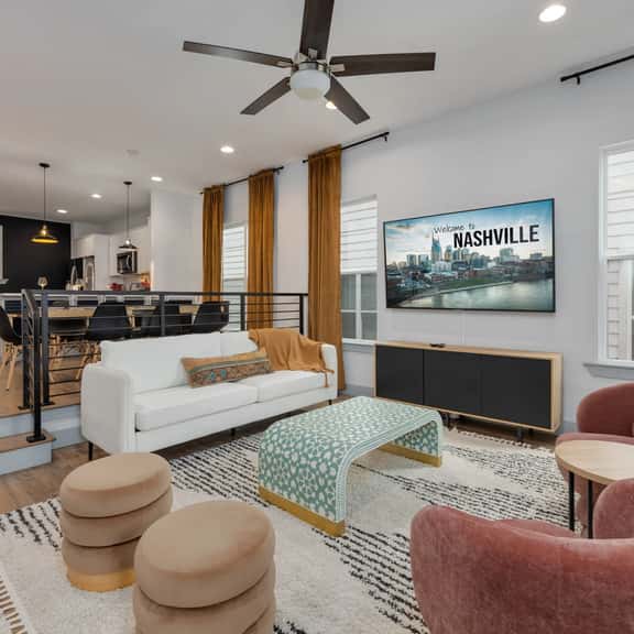 3BR Nashville Retreat Near Downtown & Five Points - Image 1