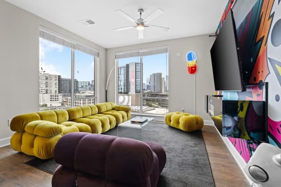 Playful 2BR escape w/ arcade & pool table